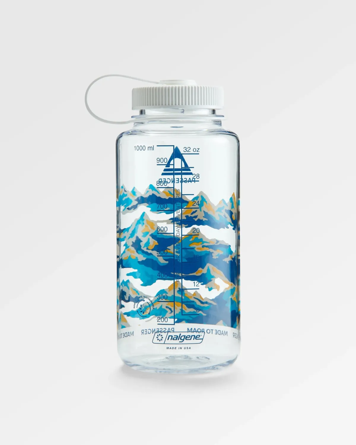 Outdoor Kitchenware|Passenger Nalgene 1L Wide Mouth Water Bottle - Winter Mountains WinterMountains