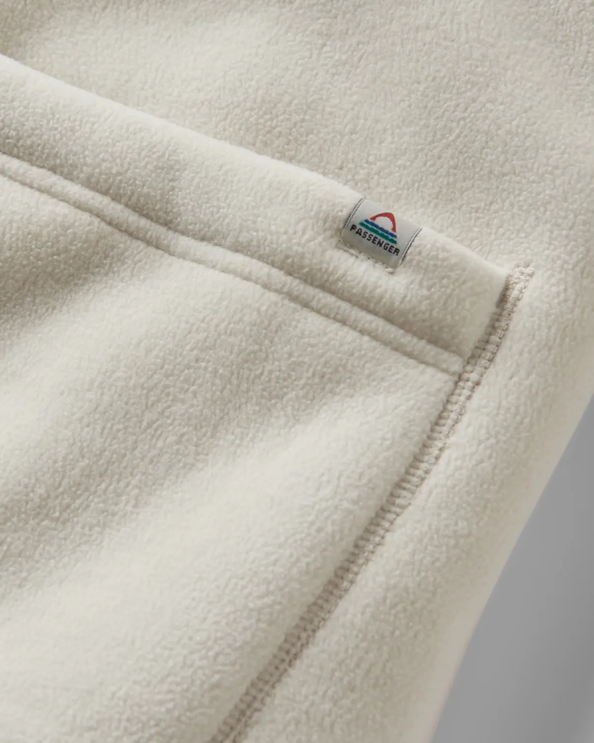 Fleece|Jackets|Passenger Nash Recycled Fleece Jacket - Vintage White VintageWhite