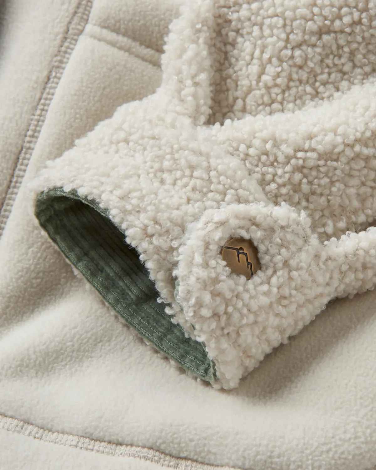 Fleece|Jackets|Passenger Nash Recycled Fleece Jacket - Vintage White VintageWhite