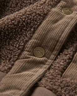 Fleece|Jackets|Passenger Nash Recycled Fleece Jacket - Coffee