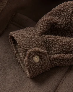Fleece|Jackets|Passenger Nash Recycled Fleece Jacket - Coffee