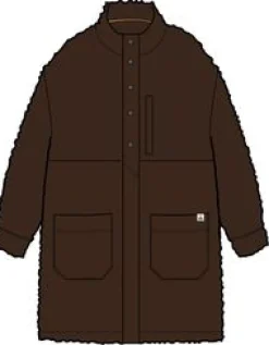 Fleece|Jackets|Passenger Nash Recycled Fleece Jacket - Coffee