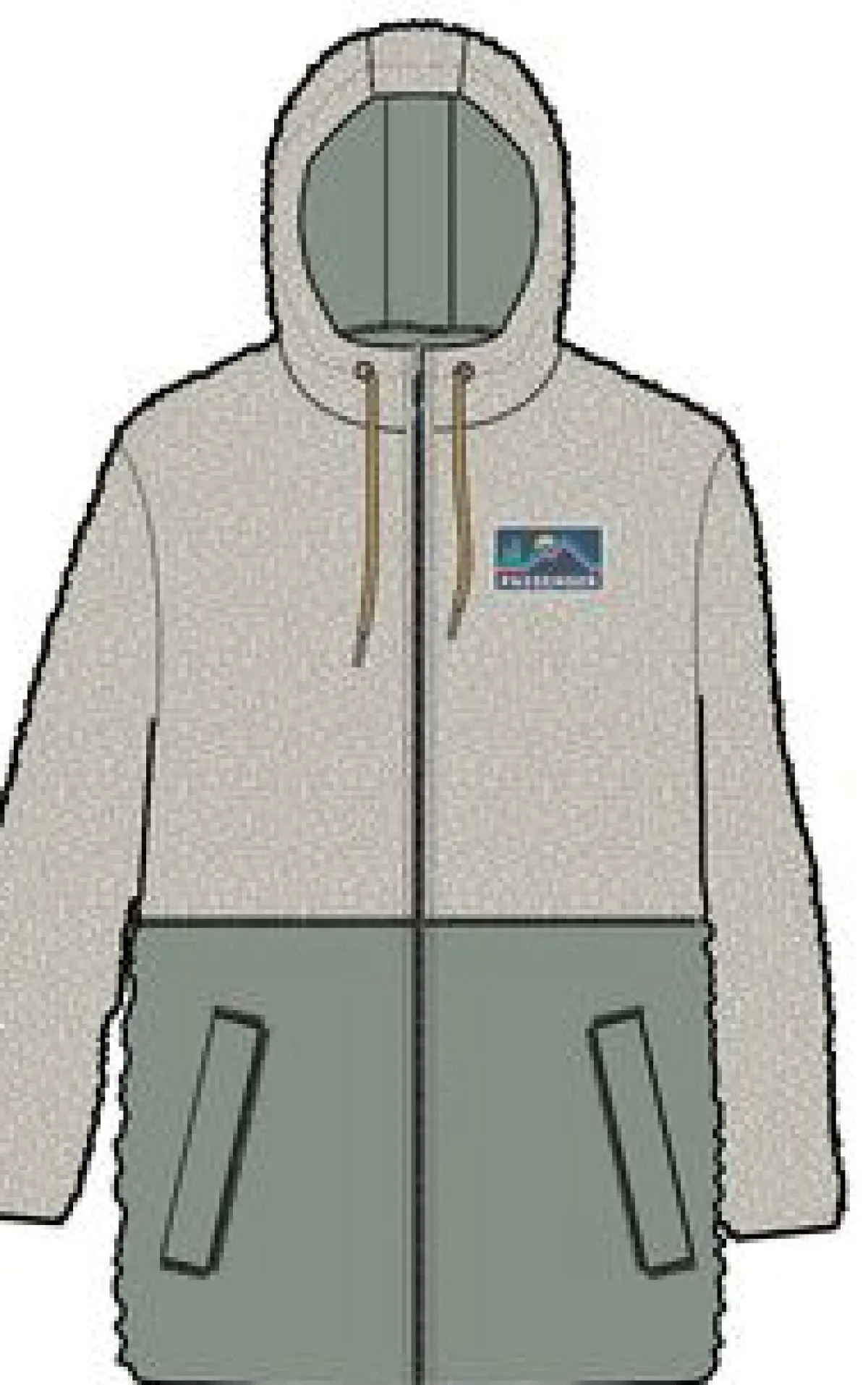 Fleece|Fleece|Passenger Nestling Recycled Polar-Lined Sherpa Fleece - Vintage White VintageWhite