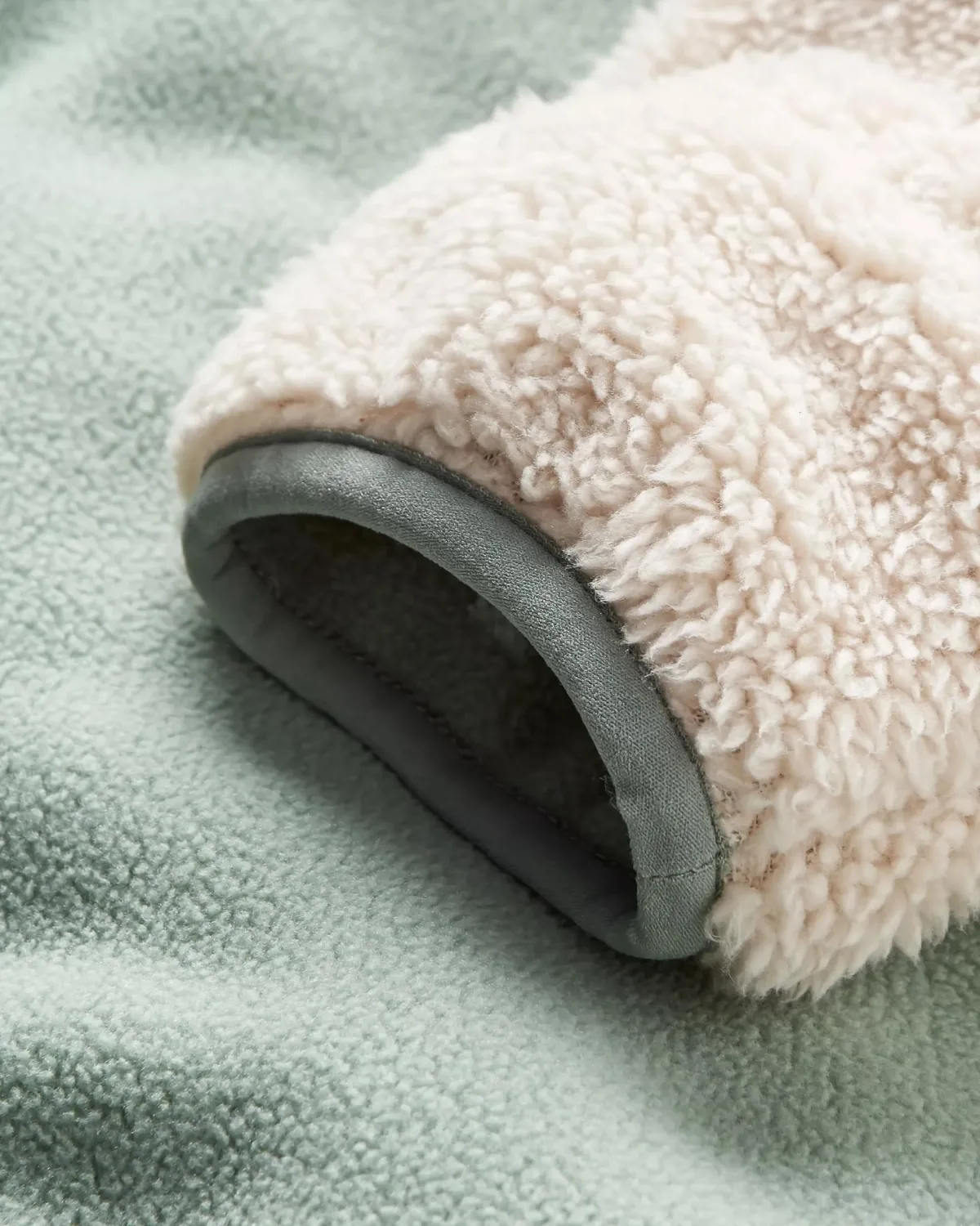 Fleece|Fleece|Passenger Nestling Recycled Polar-Lined Sherpa Fleece - Vintage White VintageWhite