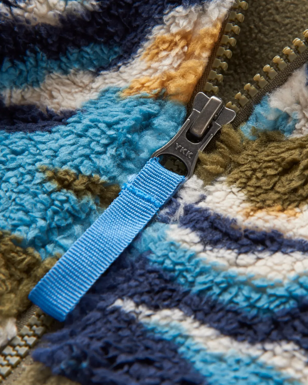 Fleece|Fleece|Passenger Nestling Recycled Polar-Lined Sherpa Fleece - Mount Scenic Khaki Green MountScenicKhakiGreen