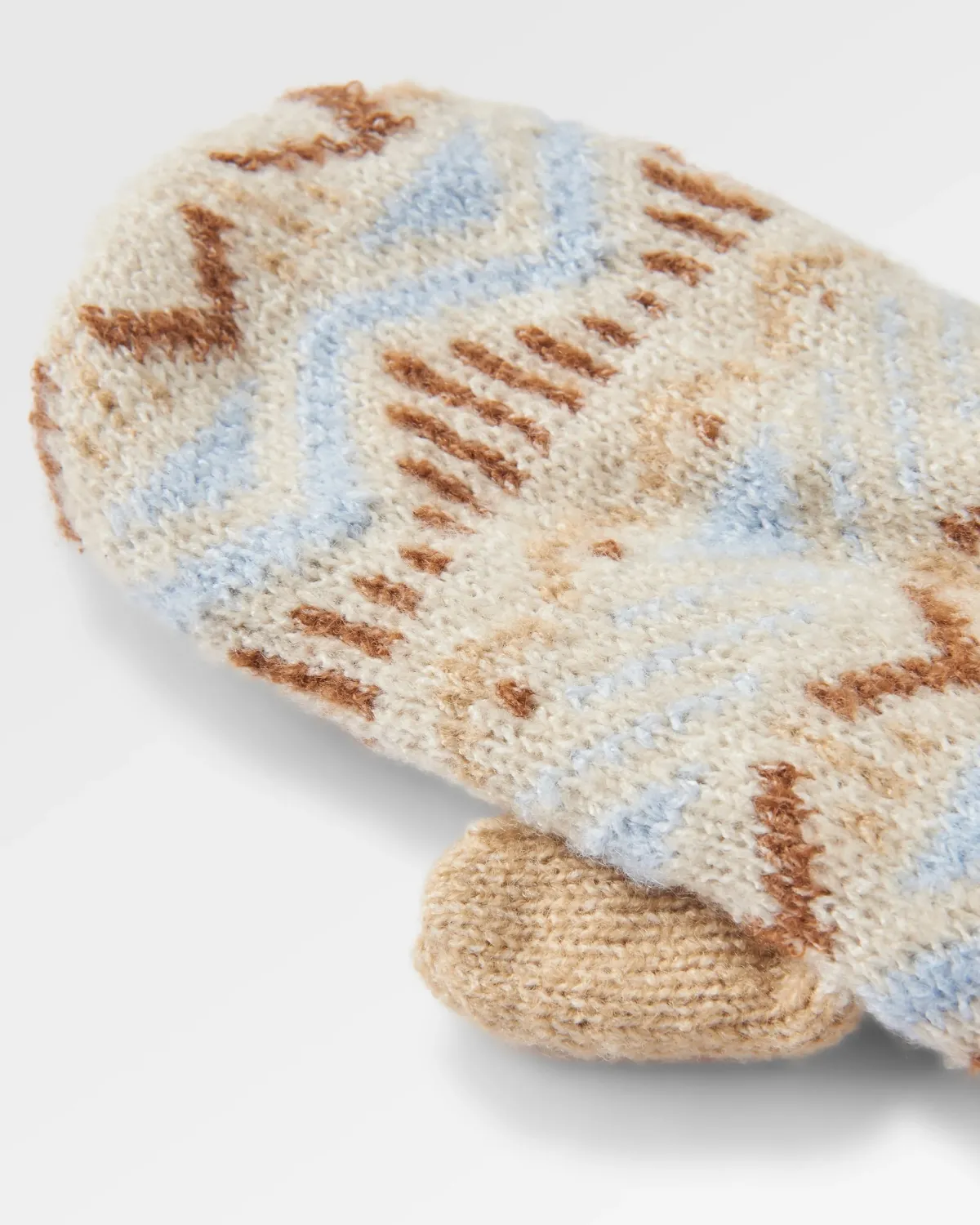 Gloves|Passenger Nettle Recycled Fleece Lined Mittens - Birch