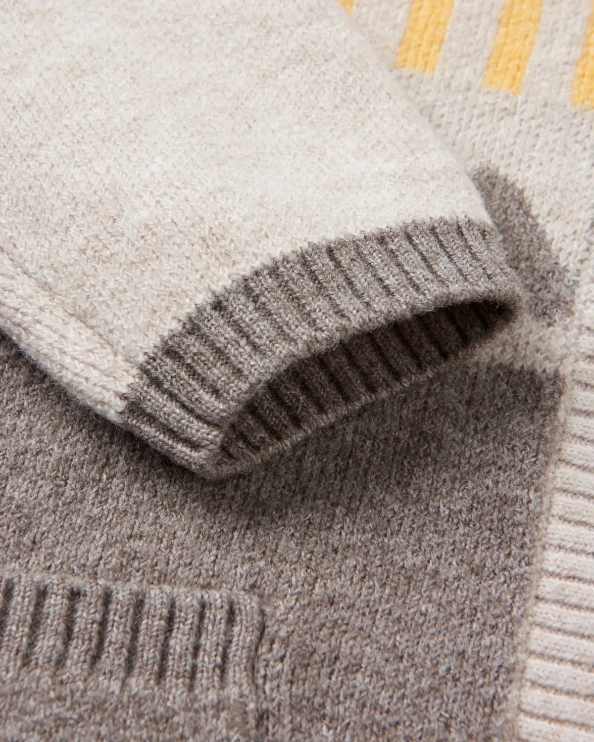 Knitwear|Sweaters|Passenger Nettle Recycled Knitted Cardigan - Birch