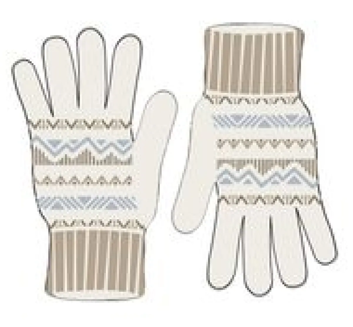 Gloves|Gloves|Passenger Nettle Recycled Knitted Gloves - Birch