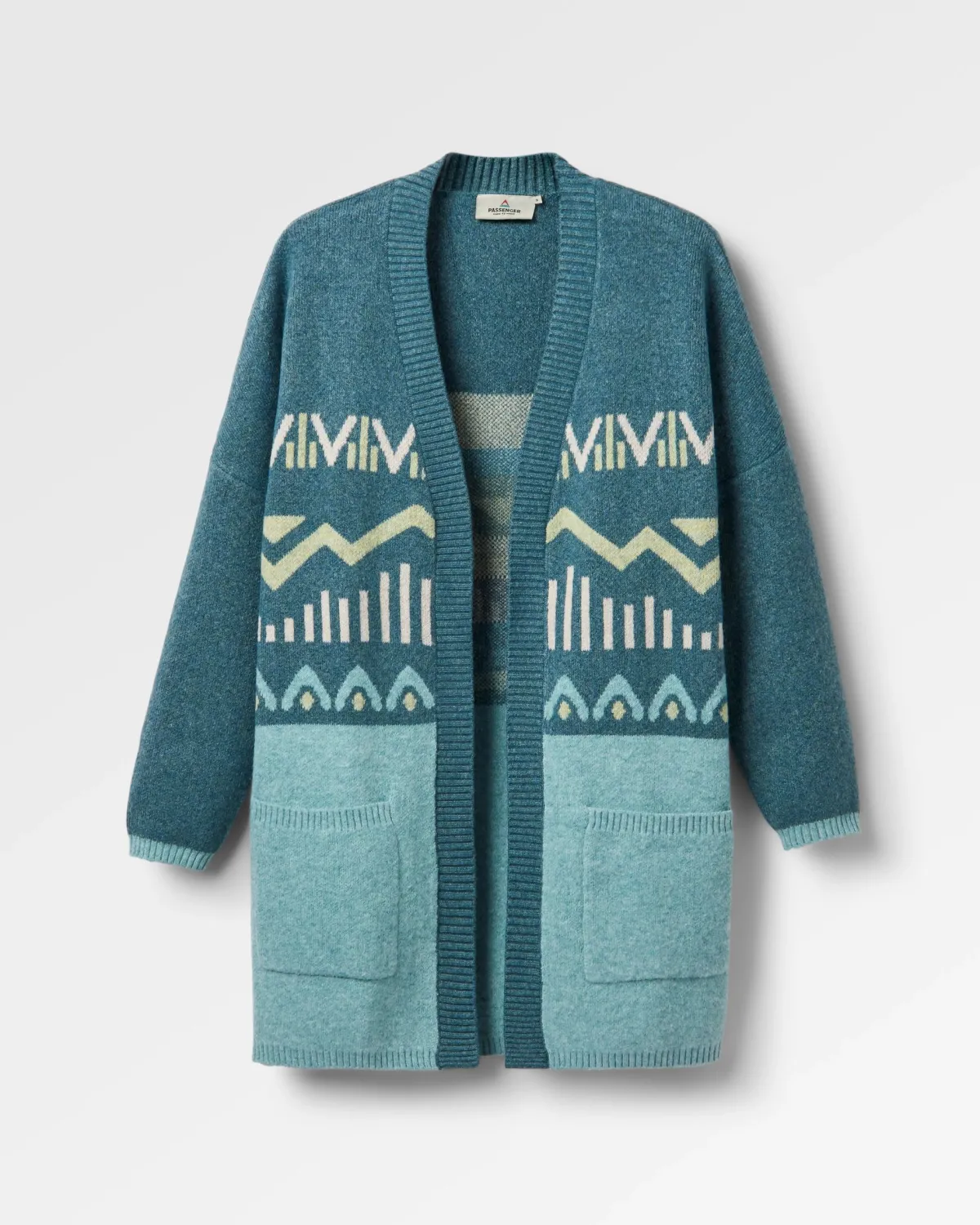 Sweaters|Knitwear|Passenger Nettle Recycled Knitted Sweater - Arctic