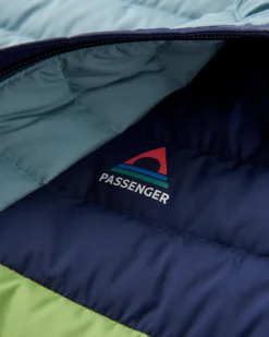 Insulated|Passenger Northstar Down Recycled Vest - Rich Navy/Pear Green/Arctic RichNavy/PearGreen/Arctic