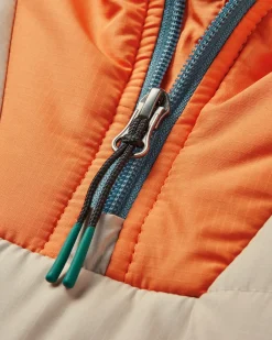Insulated|Jackets|Passenger Ocean Recycled Insulated Half Zip Jacket - Feather