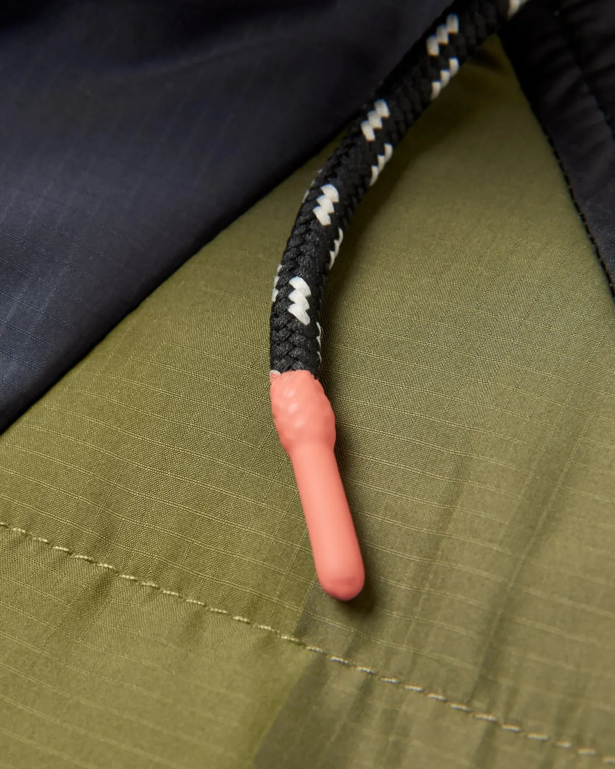 Jackets|Insulated|Passenger Oceanic Recycled Insulated Half Zip Jacket - Black/Khaki Green Black/KhakiGreen