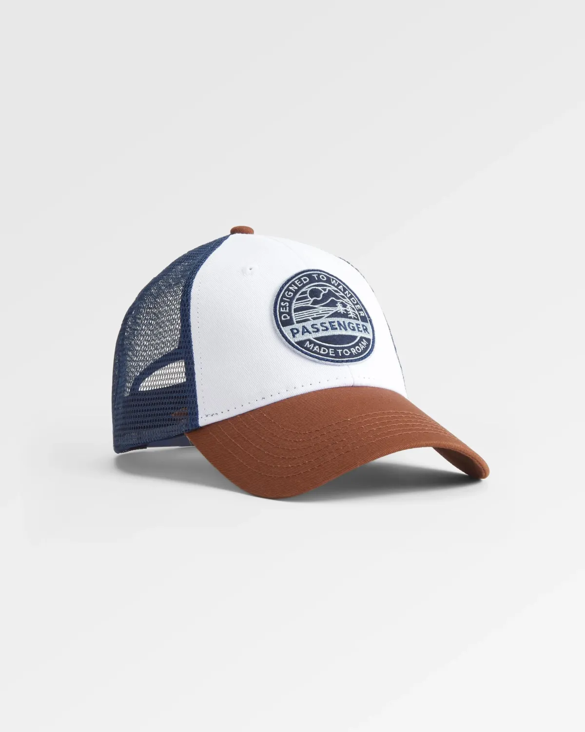 Caps & Hats|Caps & Hats|Passenger Odyssey Mesh Snapback Hat - Rich Navy/Rubber RichNavy/Rubber