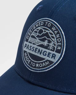 Hats & Caps|Caps & Hats|Passenger Odyssey Mesh Snapback Hat - Rich Navy RichNavy