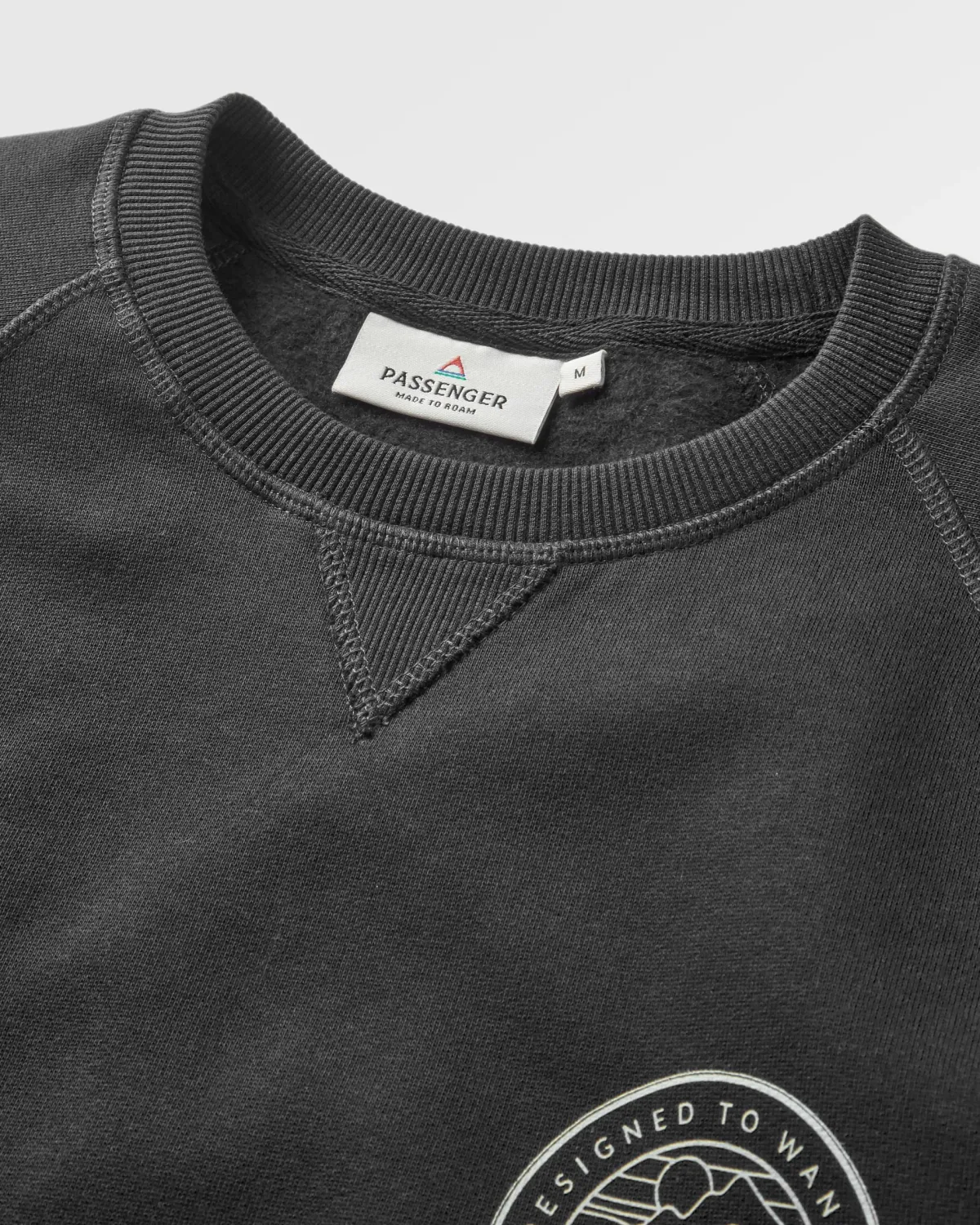 Sweatshirts|Hoodies & Sweatshirts|Passenger Odyssey Organic Cotton Long Sleeve Sweatshirt - Black