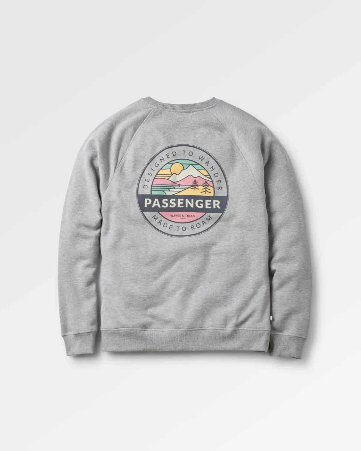 Sweatshirts|Hoodies & Sweatshirts|Passenger Odyssey Organic Cotton Sweatshirt - Mid Gray Marl MidGrayMarl