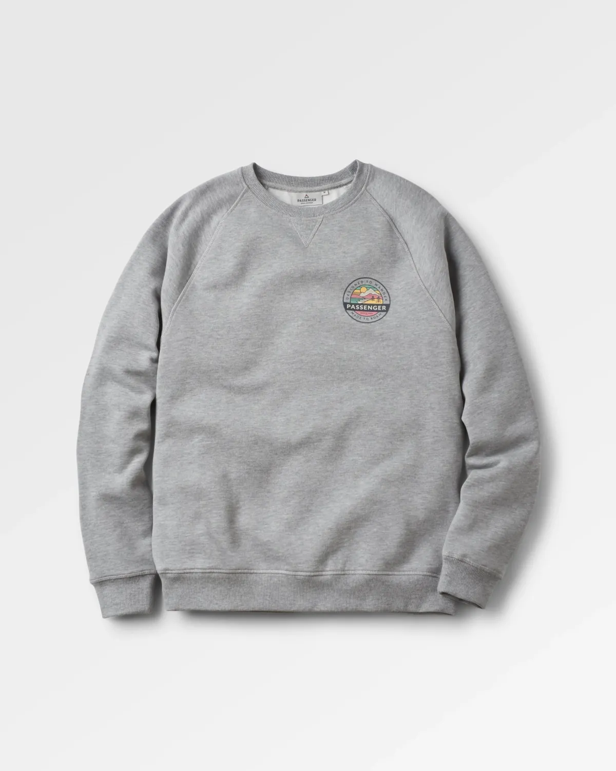 Sweatshirts|Hoodies & Sweatshirts|Passenger Odyssey Organic Cotton Sweatshirt - Mid Gray Marl MidGrayMarl