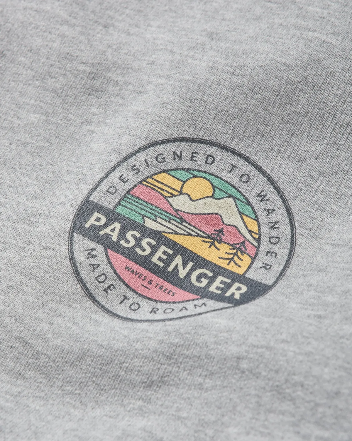 Sweatshirts|Hoodies & Sweatshirts|Passenger Odyssey Organic Cotton Sweatshirt - Mid Gray Marl MidGrayMarl