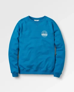 Sweatshirts|Hoodies & Sweatshirts|Passenger Odyssey Organic Cotton Sweatshirt - Blue Steel BlueSteel