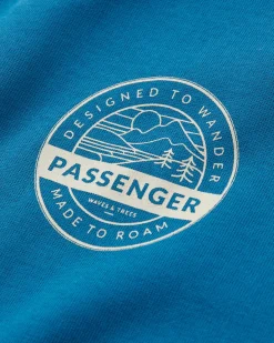 Sweatshirts|Hoodies & Sweatshirts|Passenger Odyssey Organic Cotton Sweatshirt - Blue Steel BlueSteel