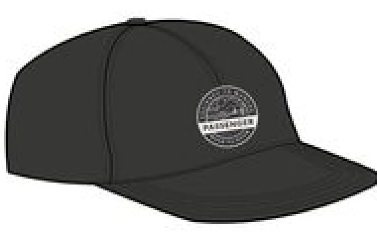 Caps & Hats|Caps & Hats|Passenger Odyssey Recycled 5 Panel Hat - Black