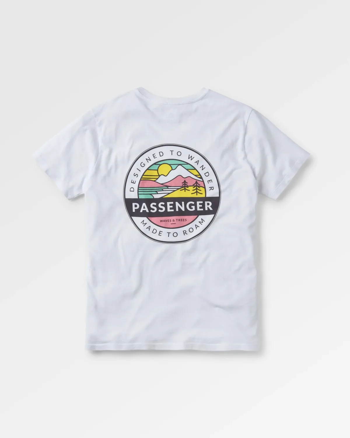 T-Shirts & Tank Tops|T-Shirts & Tank Tops|Passenger Odyssey Recycled Cotton T-Shirt - White