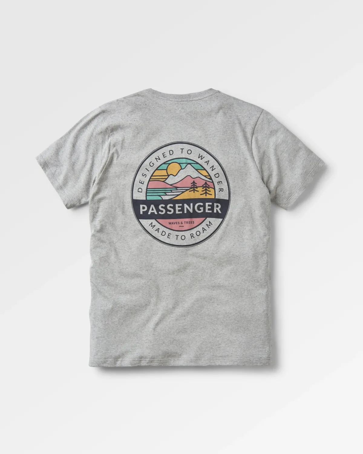 T-Shirts & Tank Tops|T-Shirts & Tank Tops|Passenger Odyssey Recycled Cotton T-Shirt - Gray Marl GrayMarl