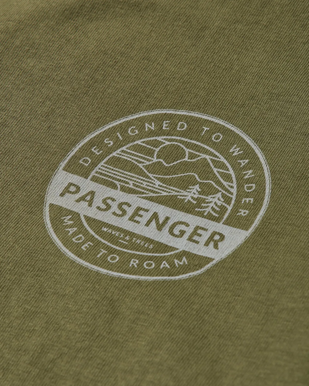 T-Shirts & Tank Tops|T-Shirts & Tank Tops|Passenger Odyssey Recycled Cotton T-Shirt - Khaki Green KhakiGreen