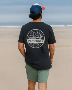 T-Shirts & Tank Tops|T-Shirts & Tank Tops|Passenger Odyssey Recycled Cotton T-Shirt - Black