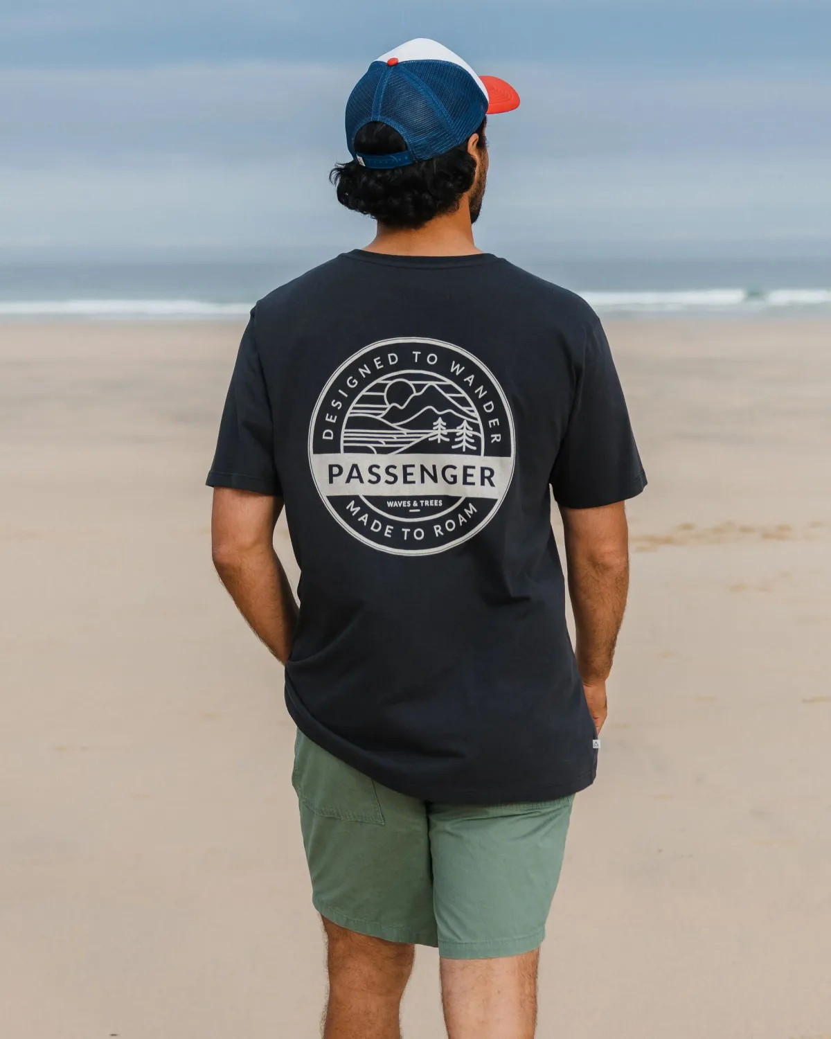 T-Shirts & Tank Tops|T-Shirts & Tank Tops|Passenger Odyssey Recycled Cotton T-Shirt - Black