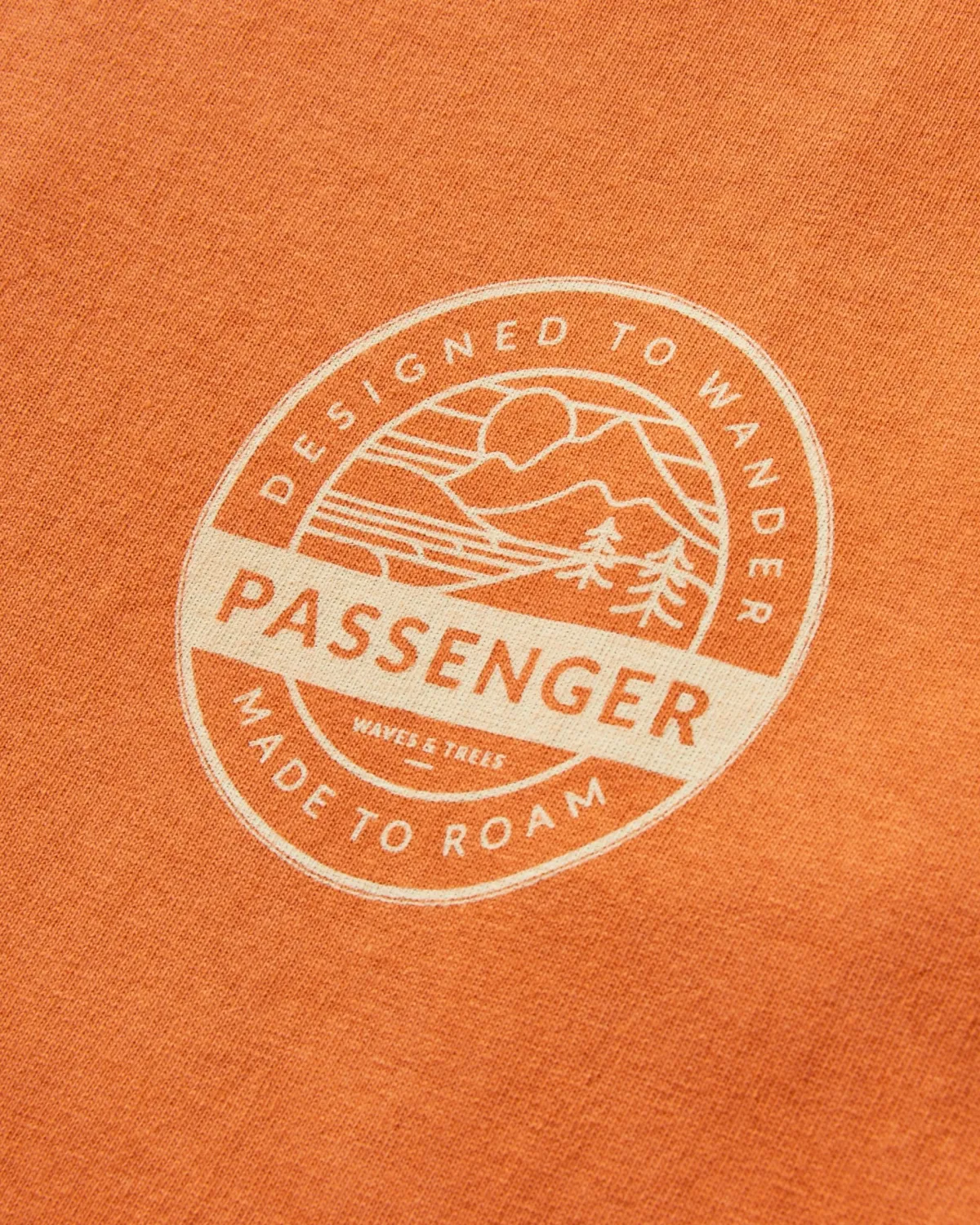 T-Shirts & Tank Tops|T-Shirts & Tank Tops|Passenger Odyssey Recycled Cotton T-Shirt - Burnt Orange BurntOrange