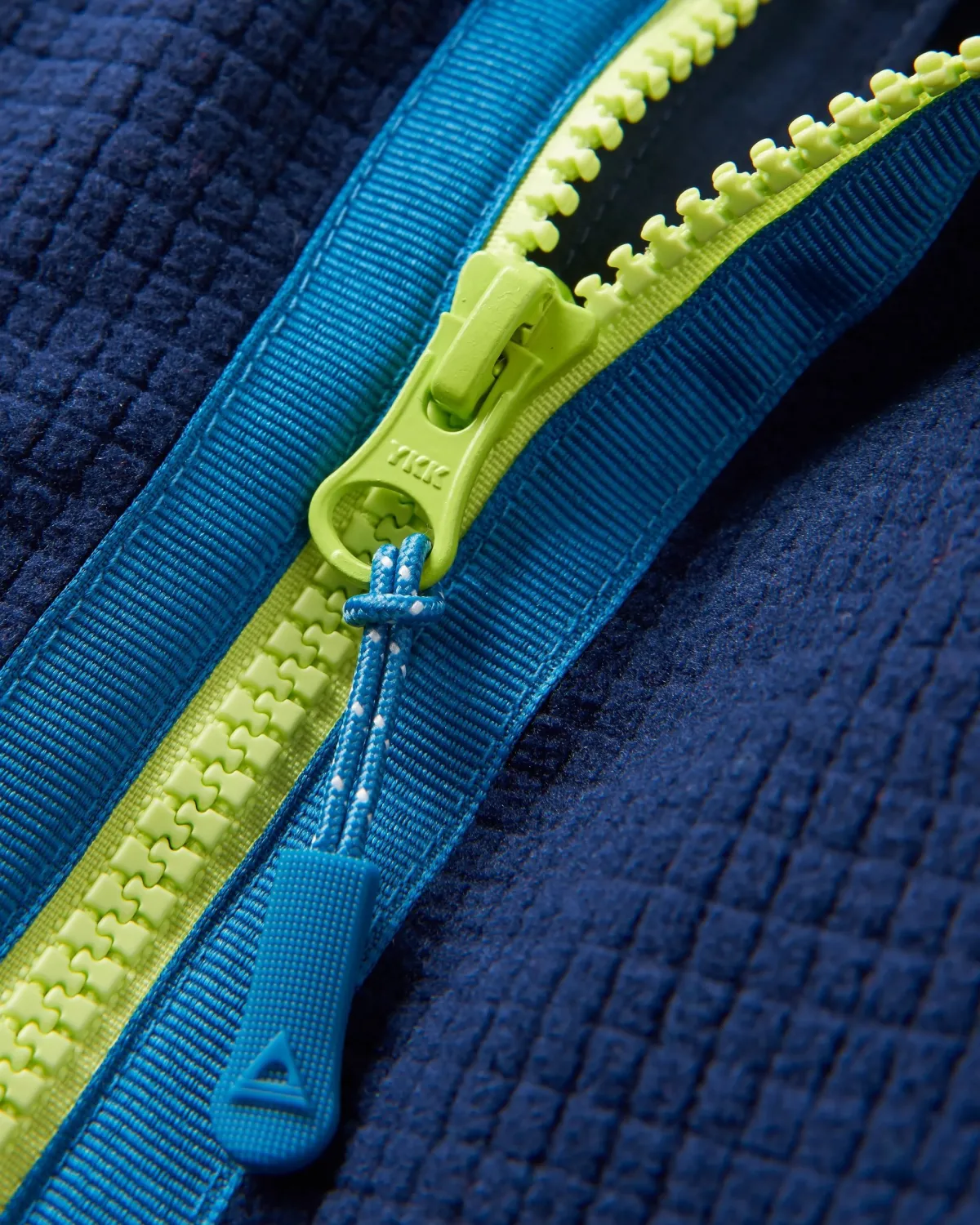 Outdoor Active|Passenger Off Trail Recycled Grid Polar Fleece - Rich Navy/Green Lake RichNavy/GreenLake