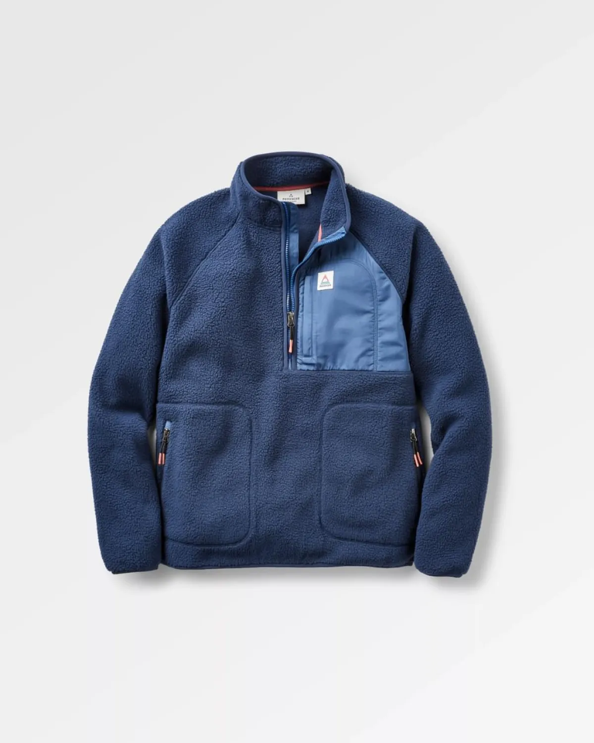 Fleece|Fleece|Passenger Offgrid 2.0 Half Zip Recycled Sherpa Fleece - Rich Navy RichNavy