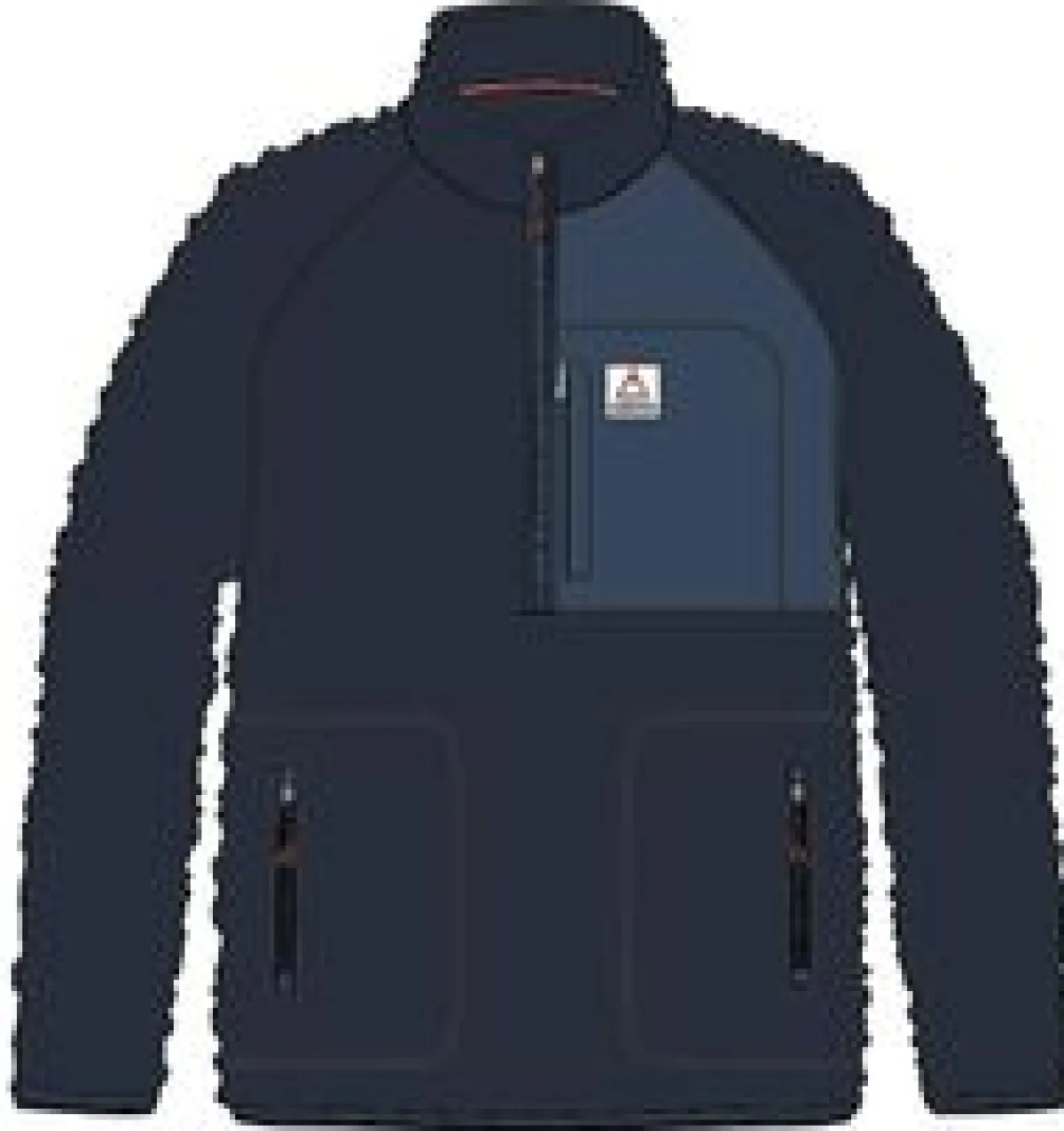 Fleece|Fleece|Passenger Offgrid 2.0 Half Zip Recycled Sherpa Fleece - Rich Navy RichNavy