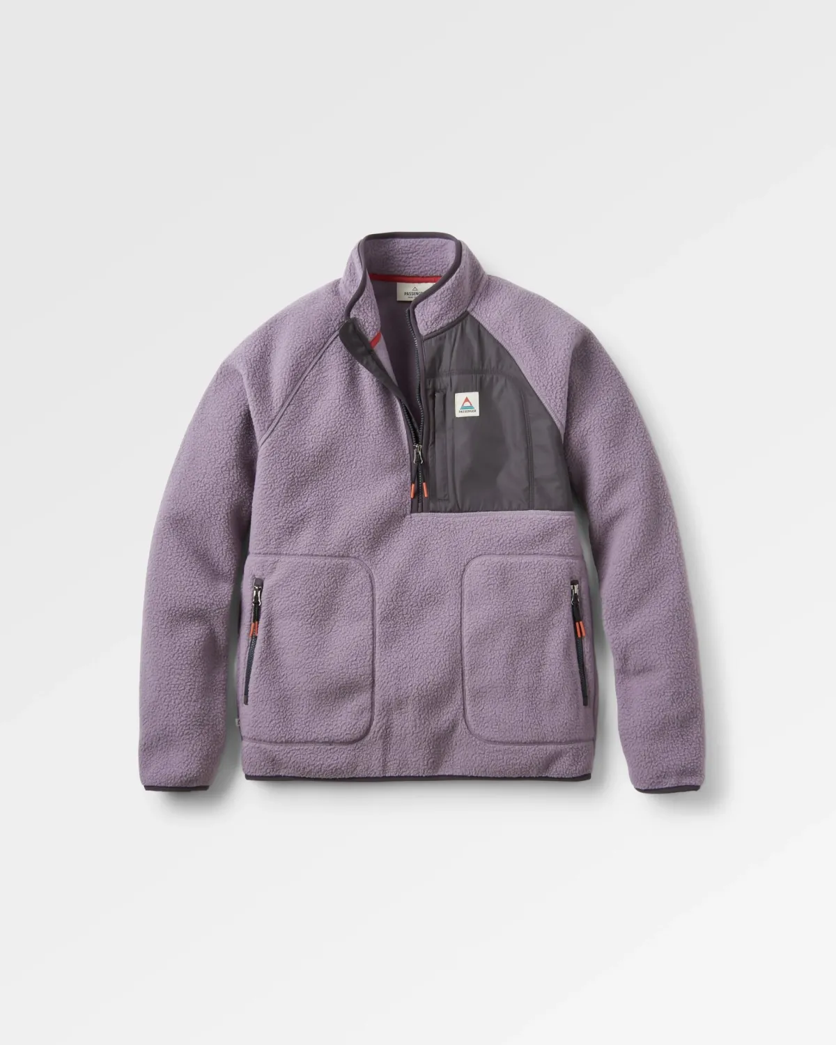 Fleece|Fleece|Passenger Offgrid 2.0 Half Zip Recycled Sherpa Fleece - Dusty Lilac DustyLilac