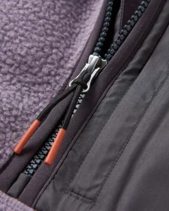 Fleece|Fleece|Passenger Offgrid 2.0 Half Zip Recycled Sherpa Fleece - Dusty Lilac DustyLilac