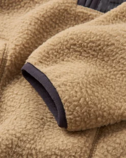 Fleece|Fleece|Passenger Offgrid 2.0 Half Zip Recycled Sherpa Fleece - Biscuit