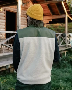 Fleece|Fleece|Passenger Offgrid Recycled Sherpa Fleece Vest - Oatmeal/Khaki Oatmeal/Khaki