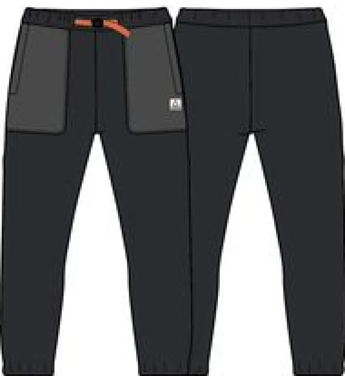 Pants|Passenger Offgrid Recycled Sherpa Fleece Jogger - Black