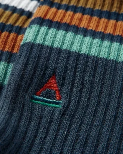Surf Accessories|Surf Accessories|Passenger Organic Midweight Crew Socks - Navy