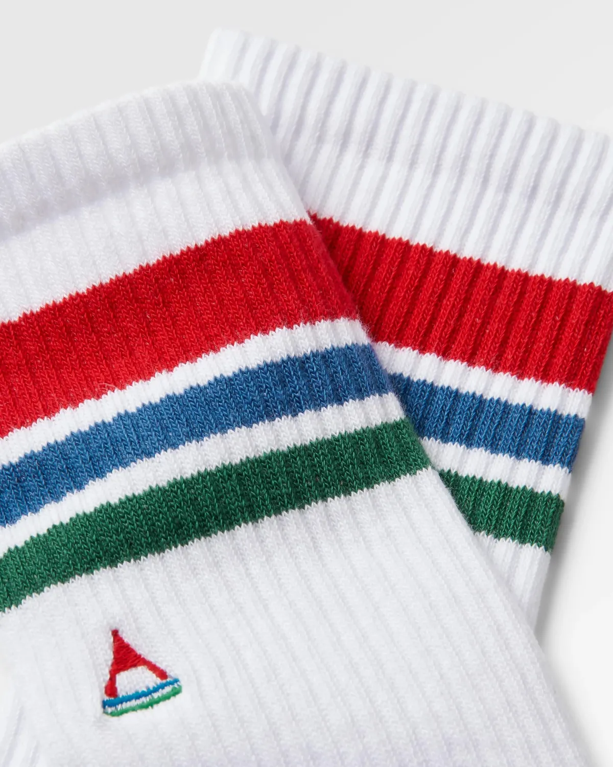 Socks|Passenger Organic Midweight Crew Socks - White