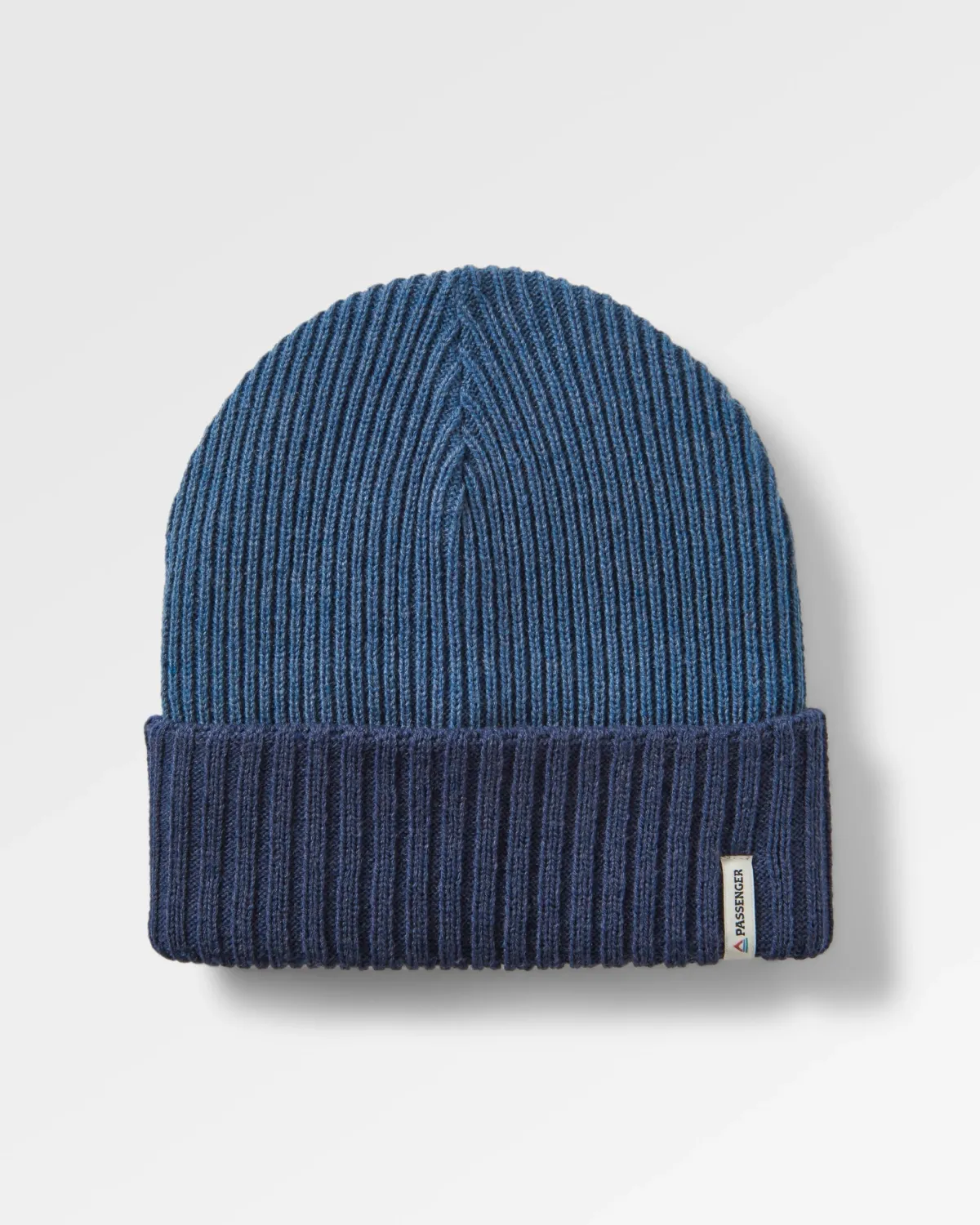 Beanies|Beanies|Passenger Outlook Recycled Beanie - Rich Navy/Dark Denim RichNavy/DarkDenim
