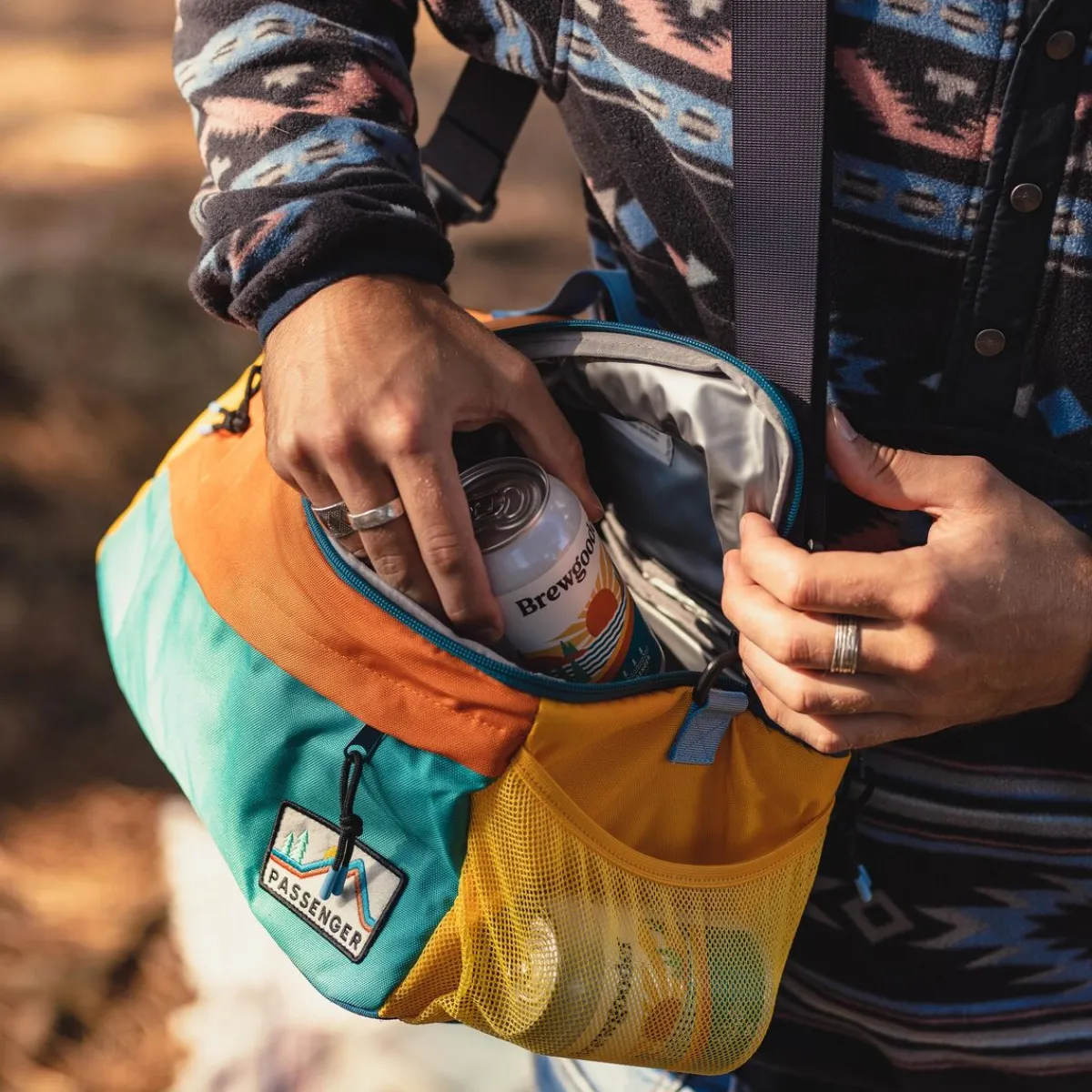 Backpacks & Bags|Storage & Coolers|Passenger 8-Pack Recycled Cooler Bag - Multi Color MultiColor
