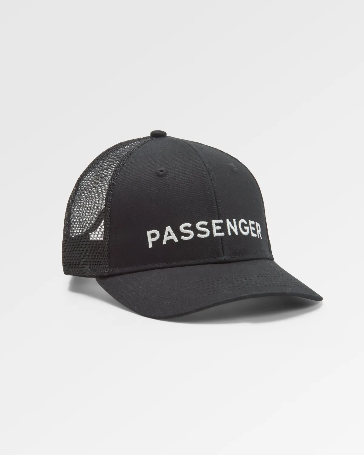 Caps & Hats|Caps & Hats|Passenger Recycled Cotton Trucker Hat - Black