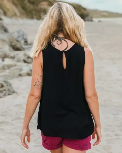 Tank Tops|Passenger Petal Tank Top - Black