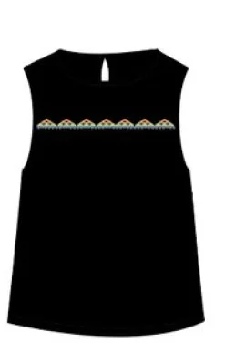 Tank Tops|Passenger Petal Tank Top - Black