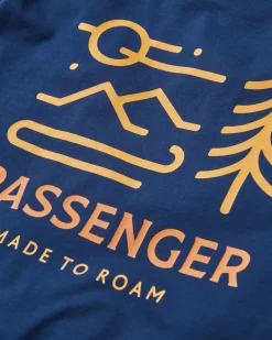 T-Shirts & Tank Tops|Passenger Phoenix Organic Cotton T-Shirt - Rich Navy RichNavy