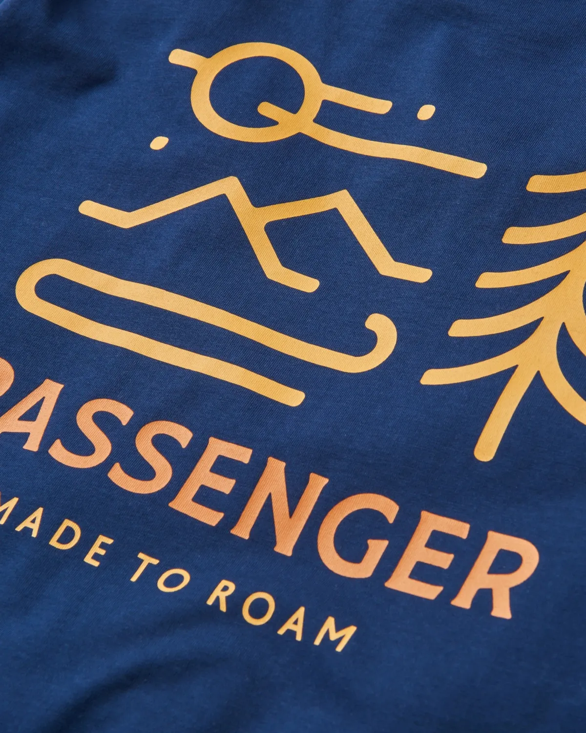 T-Shirts & Tank Tops|Passenger Phoenix Organic Cotton T-Shirt - Rich Navy RichNavy