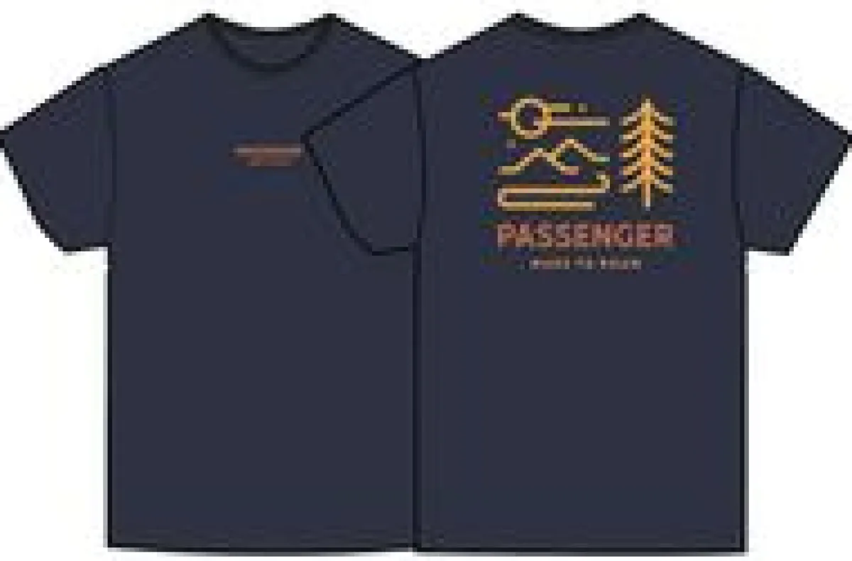 T-Shirts & Tank Tops|Passenger Phoenix Organic Cotton T-Shirt - Rich Navy RichNavy