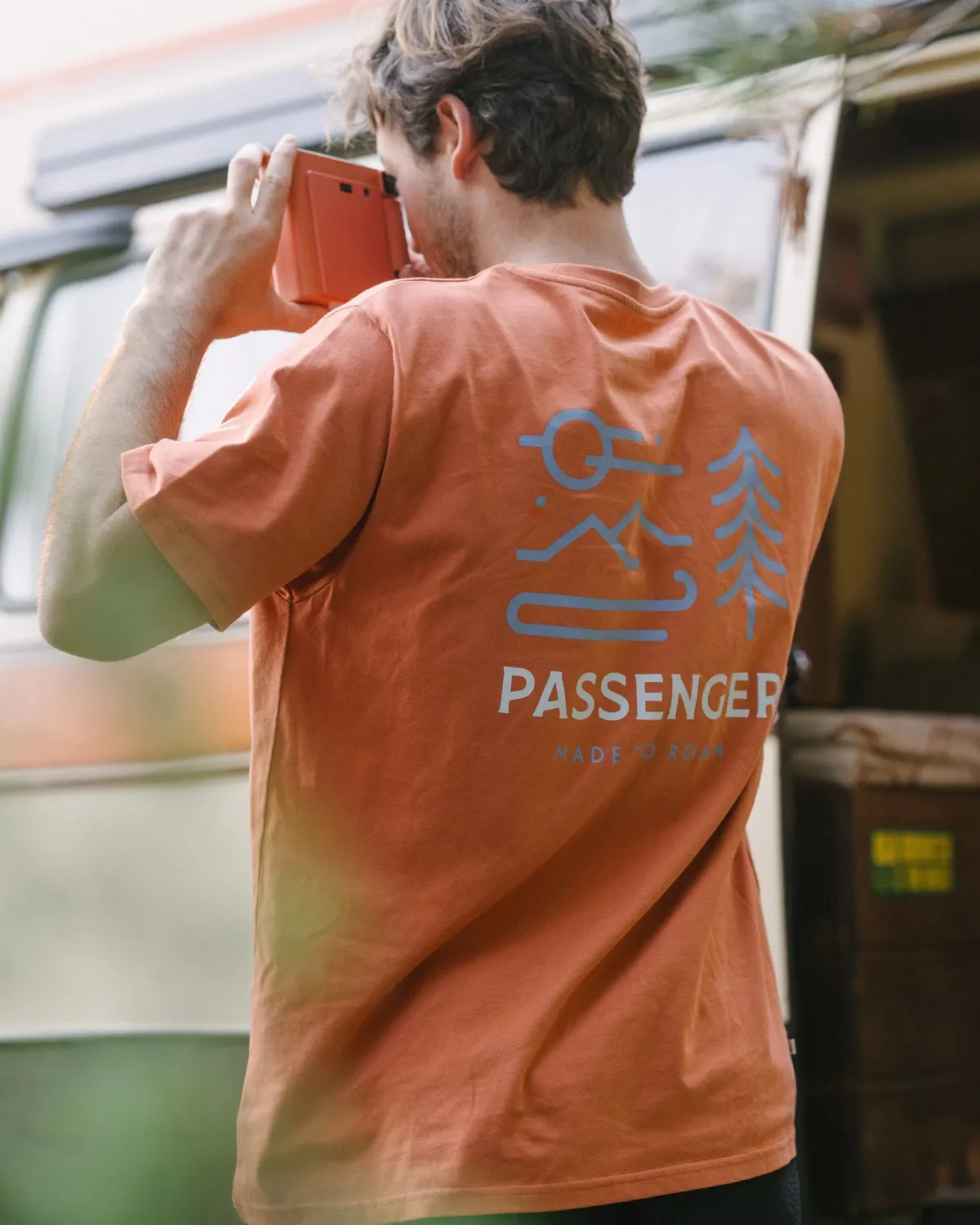 T-Shirts & Tank Tops|Passenger Phoenix Organic Cotton T-Shirt - Burnt Orange BurntOrange